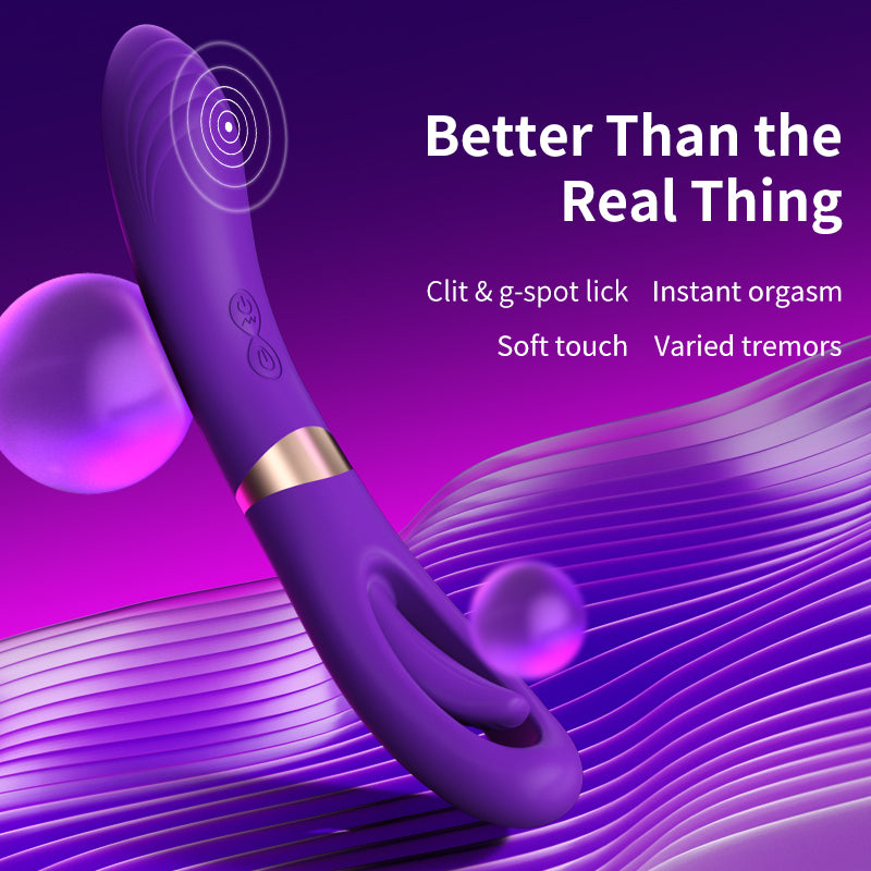 Vibrating G Spot Vibrator - Clit Flapping
