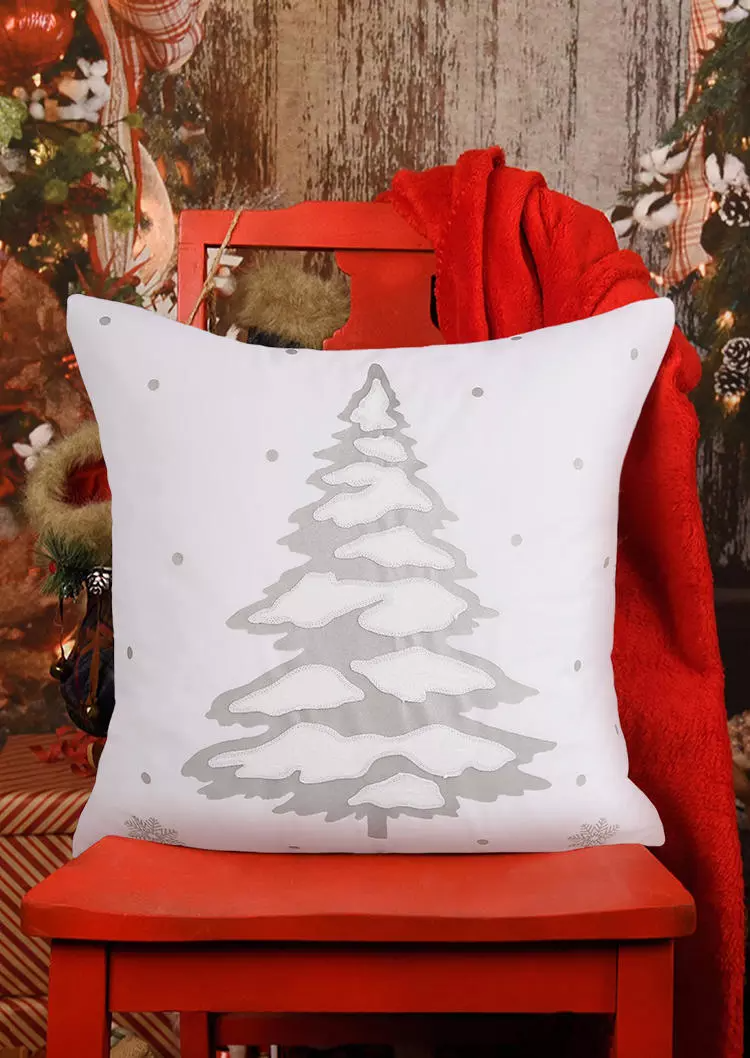 Christmas Tree Dot Pillowcase without Pillow