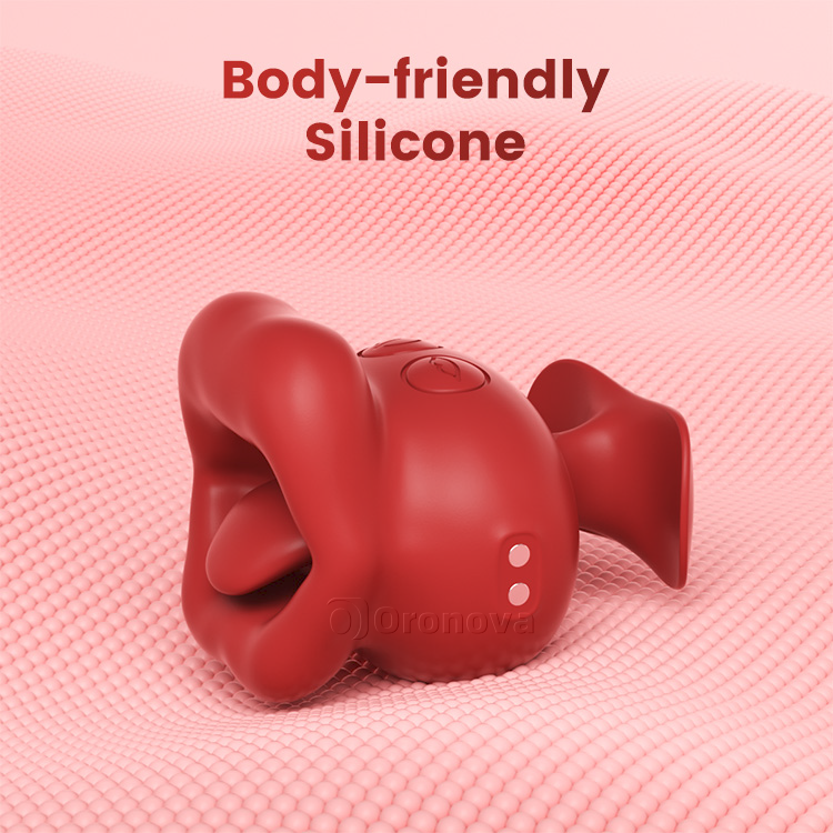 Finger Grip Vibrator - 10 Kissing & Vibrating