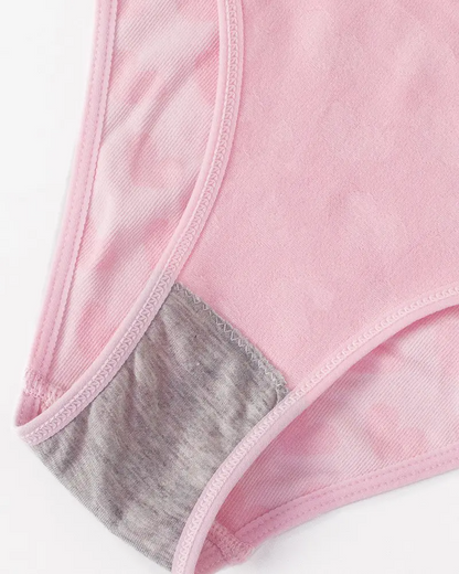Heart Pattern Seamless Lingerie Set