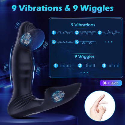 Prostate Massager with Vibrations & Motion