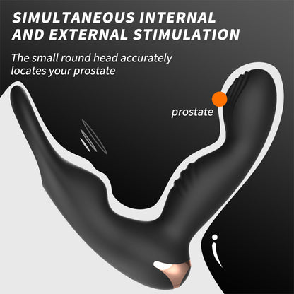 Anal Plug Massager - Dual Vibrations