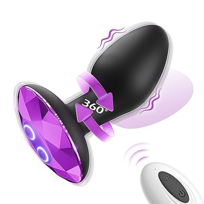 Anal Rotating Blug - Vibration