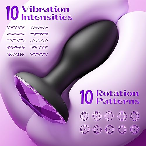 Anal Rotating Blug - Vibration