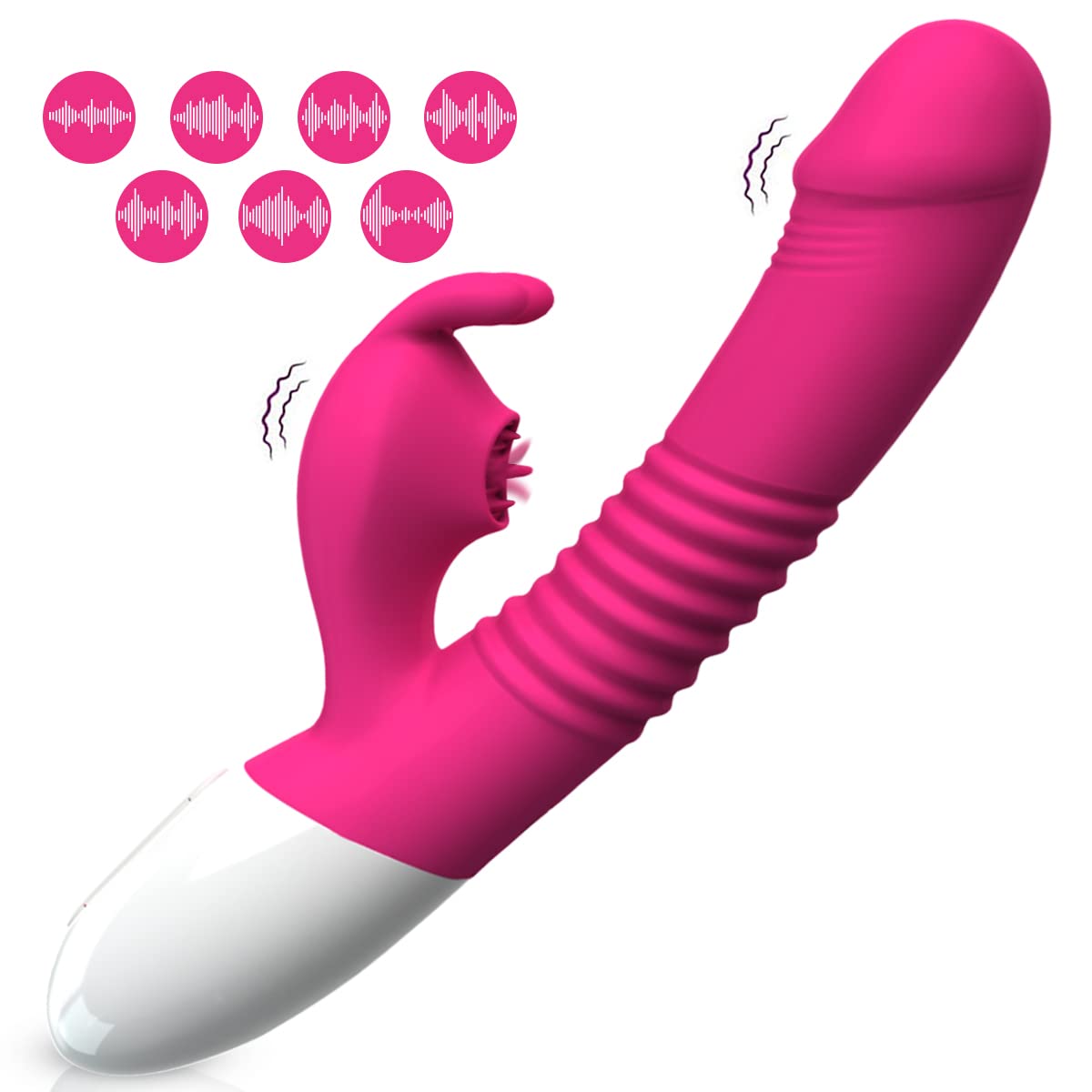 Rabbit Thrusting Vibrator - Heating & Vibrating