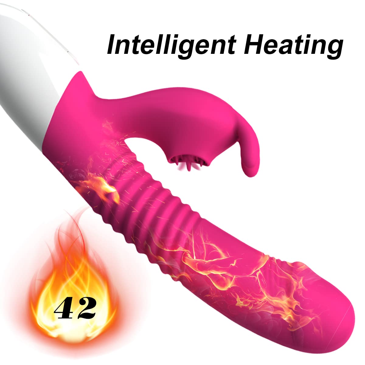 Rabbit Thrusting Vibrator - Heating & Vibrating