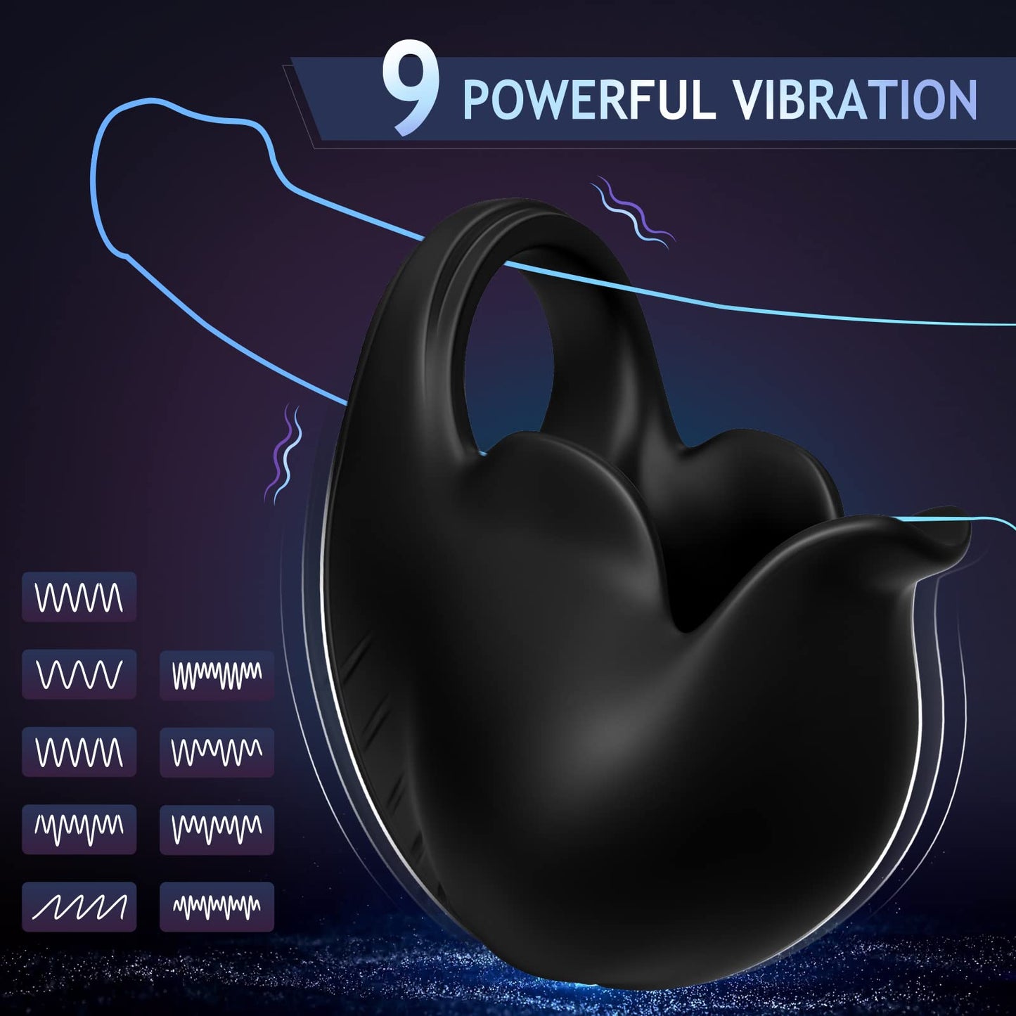 Vibrating Cock Ring For Men & Couples