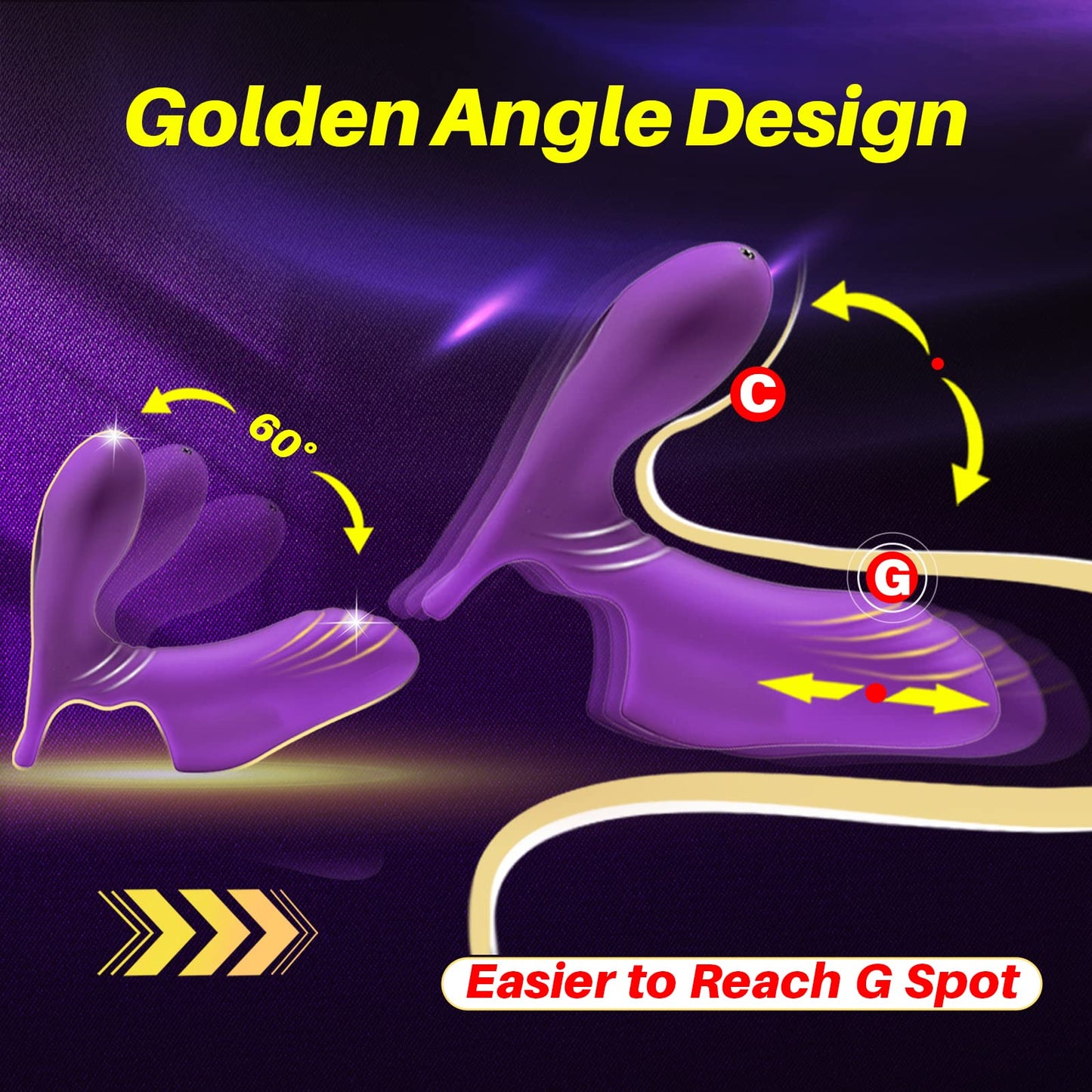 Finger G Spot Vibrator - Dual Vibrations