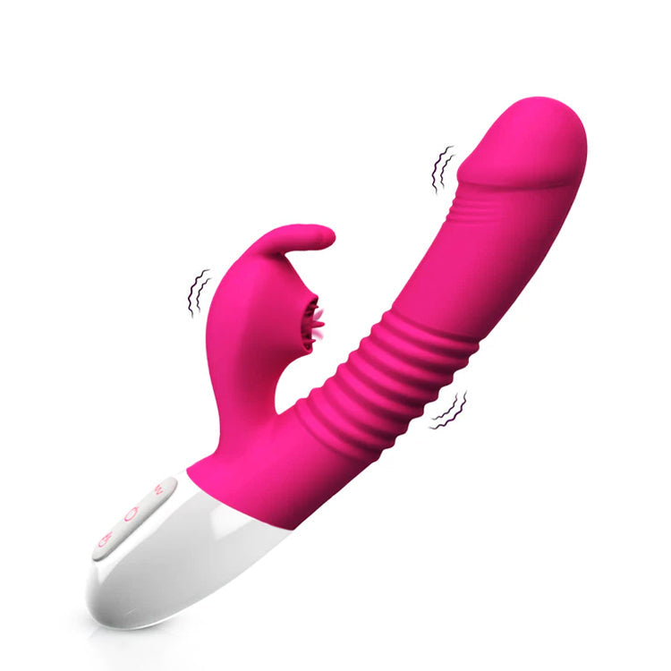 Rabbit Thrusting Vibrator - Heating & Vibrating