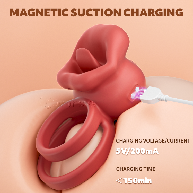 Mouth Vibrating Cock Ring