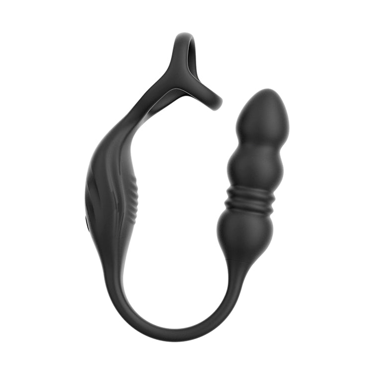 Wearable Anal Thrusting Prostate Massager - 10 Vibrations & Remote Control