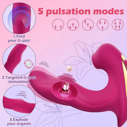 Tapping G SpotVibrator - Licking & Vibrating