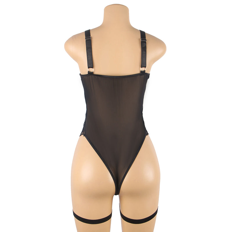 Clementine Lingerie Suspender Bodysuit